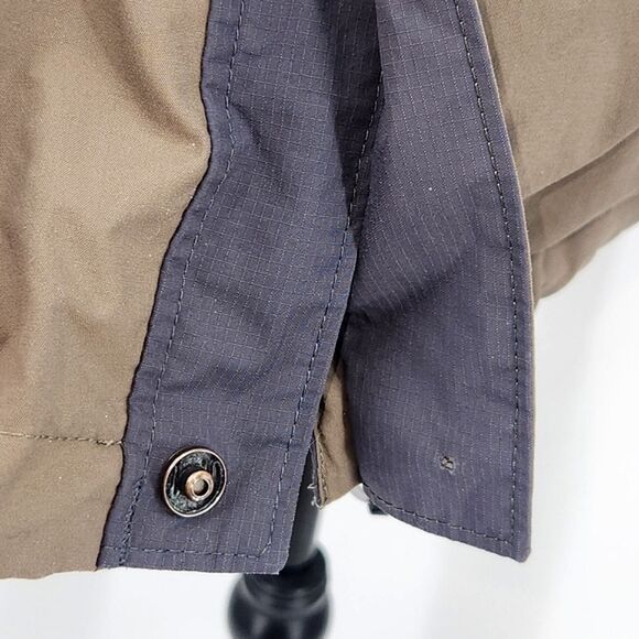 Vintage Columbia 365 Vertex Jacket Windbreaker Mens Medium Green Gray Packable - Picture 4 of 11